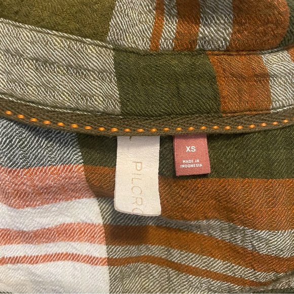 Anthropologie Pilcro Side-Slit Maxi Tunic Buttondown - Picture 10 of 12